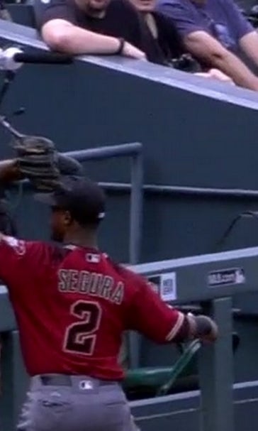 Segura survives close encounter with toothbrush